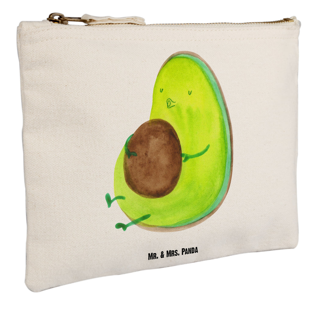 Schminktasche Avocado pfeift Schminktasche, Kosmetiktasche, Kosmetikbeutel, Stiftemäppchen, Etui, Federmappe, Makeup, XXL, Schminketui, Kosmetiketui, Schlamperetui, Avocado, Veggie, Vegan, Gesund, Diät, Abnehmen, Ernährung, dick sein, Pummelfee