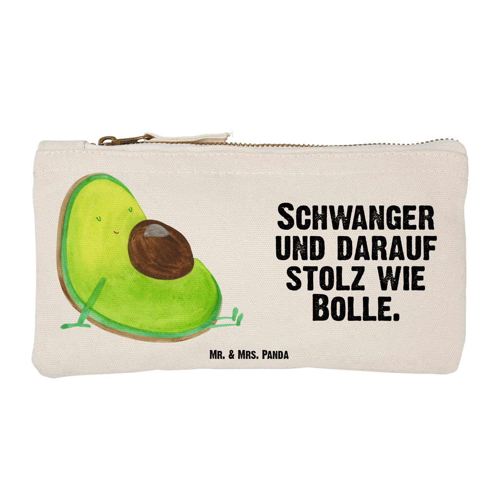Schminktasche Avocado schwanger Schminktasche, Kosmetiktasche, Kosmetikbeutel, Stiftemäppchen, Etui, Federmappe, Makeup, XXL, Schminketui, Kosmetiketui, Schlamperetui, Avocado, Veggie, Vegan, Gesund, schwanger, Schwangerschaft, Babyparty, Babyshower