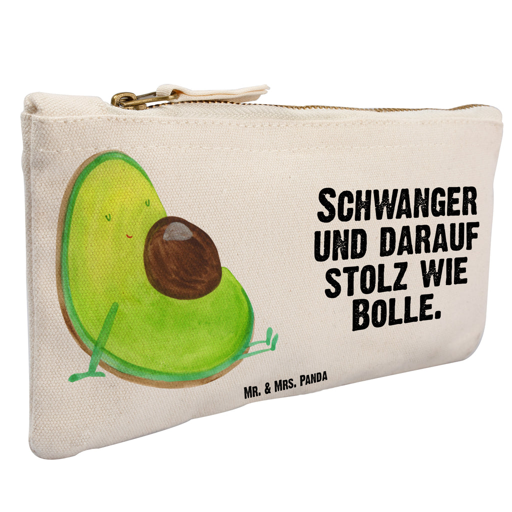 Schminktasche Avocado schwanger Schminktasche, Kosmetiktasche, Kosmetikbeutel, Stiftemäppchen, Etui, Federmappe, Makeup, XXL, Schminketui, Kosmetiketui, Schlamperetui, Avocado, Veggie, Vegan, Gesund, schwanger, Schwangerschaft, Babyparty, Babyshower