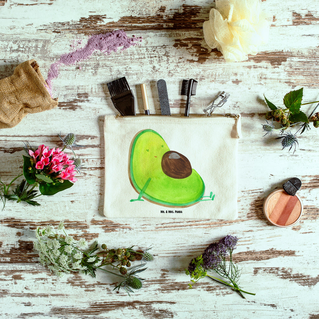 Schminktasche Avocado schwanger Schminktasche, Kosmetiktasche, Kosmetikbeutel, Stiftemäppchen, Etui, Federmappe, Makeup, XXL, Schminketui, Kosmetiketui, Schlamperetui, Avocado, Veggie, Vegan, Gesund, schwanger, Schwangerschaft, Babyparty, Babyshower