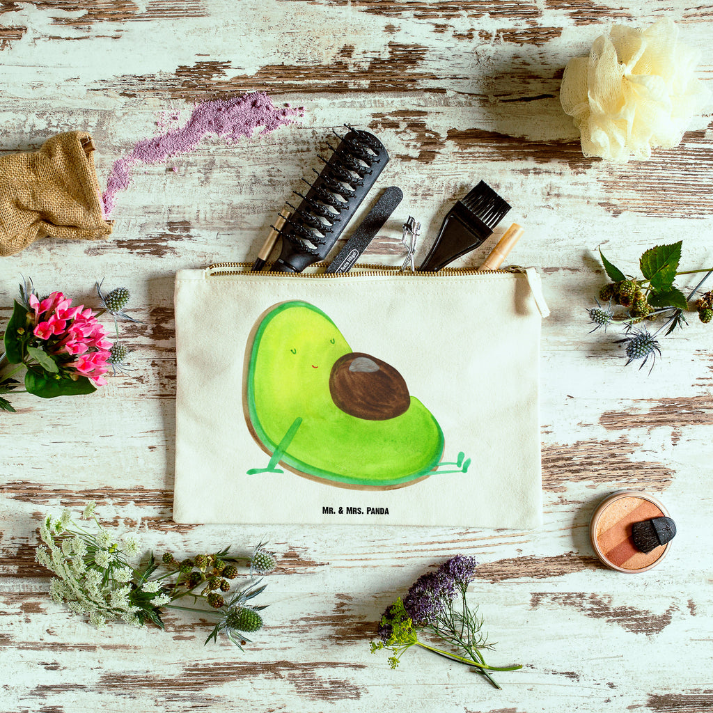 Schminktasche Avocado schwanger Schminktasche, Kosmetiktasche, Kosmetikbeutel, Stiftemäppchen, Etui, Federmappe, Makeup, XXL, Schminketui, Kosmetiketui, Schlamperetui, Avocado, Veggie, Vegan, Gesund, schwanger, Schwangerschaft, Babyparty, Babyshower