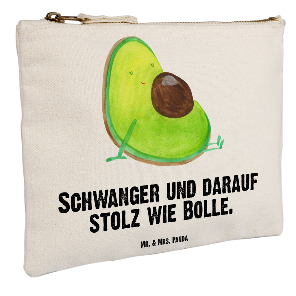 Schminktasche Avocado schwanger Schminktasche, Kosmetiktasche, Kosmetikbeutel, Stiftemäppchen, Etui, Federmappe, Makeup, XXL, Schminketui, Kosmetiketui, Schlamperetui, Avocado, Veggie, Vegan, Gesund, schwanger, Schwangerschaft, Babyparty, Babyshower