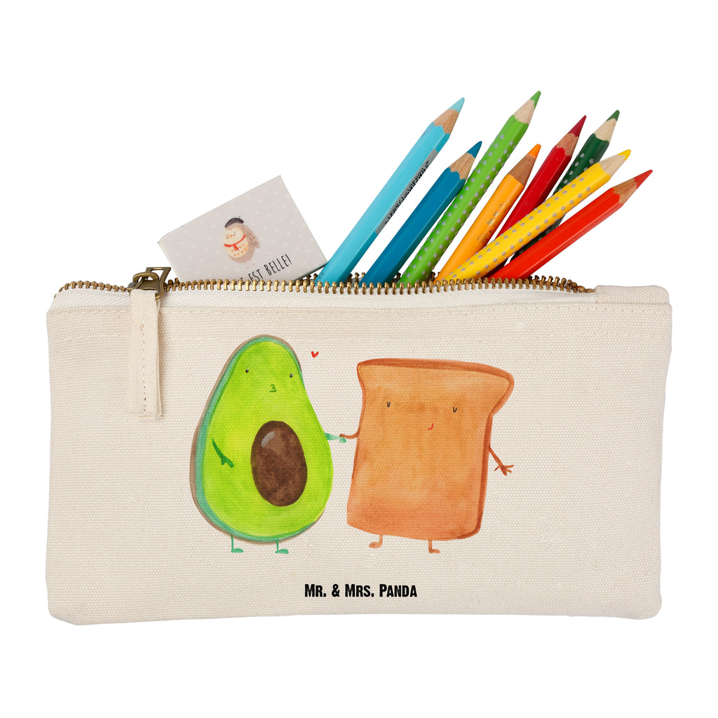Schminktasche Avocado + Toast Schminktasche, Kosmetiktasche, Kosmetikbeutel, Stiftemäppchen, Etui, Federmappe, Makeup, XXL, Schminketui, Kosmetiketui, Schlamperetui, Avocado, Veggie, Vegan, Gesund, Toast, Toastbrot, Liebespaar, Pärchen, Freund, Freundin, Verlobt, Verlobungsparty, Hochzeit, Hochzeitsgeschenk, Jahrestag, Jahrestagsgeschenk