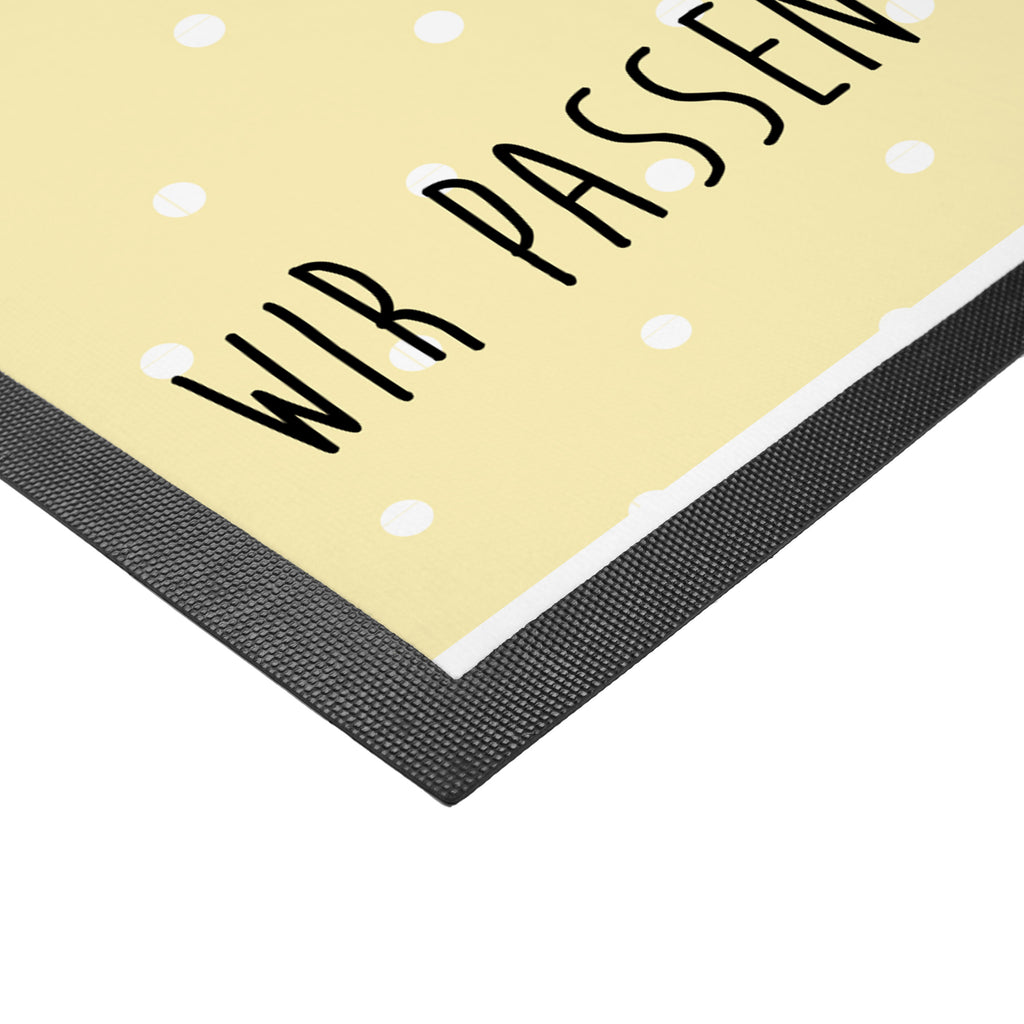 Fußmatte Avocado + Toast Avocado, Toast, Toastbrot, Liebespaar, Pärchen, Freund, Freundin, Verlobt, Verlobungsparty, Hochzeit, Hochzeitsgeschenk, Jahrestag, Jahrestagsgeschenk, Türvorleger, Schmutzmatte, Fußabtreter, Matte, Schmutzfänger, Fußabstreifer, Schmutzfangmatte, Türmatte, Motivfußmatte,  Haustürmatte, Vorleger  Avocado, Veggie, Vegan, Gesund