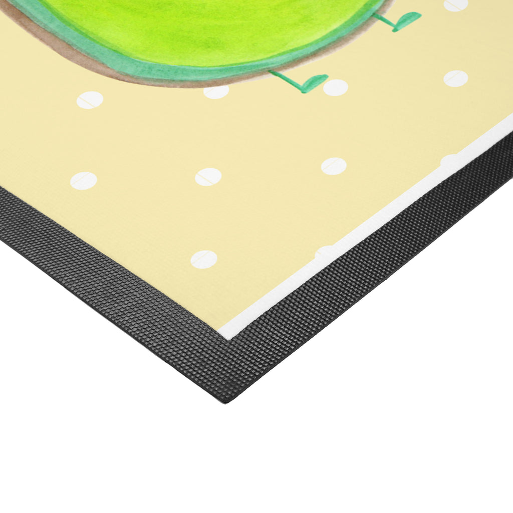 Fußmatte Avocado + Toast Avocado, Toast, Toastbrot, Liebespaar, Pärchen, Freund, Freundin, Verlobt, Verlobungsparty, Hochzeit, Hochzeitsgeschenk, Jahrestag, Jahrestagsgeschenk, Türvorleger, Schmutzmatte, Fußabtreter, Matte, Schmutzfänger, Fußabstreifer, Schmutzfangmatte, Türmatte, Motivfußmatte,  Haustürmatte, Vorleger  Avocado, Veggie, Vegan, Gesund