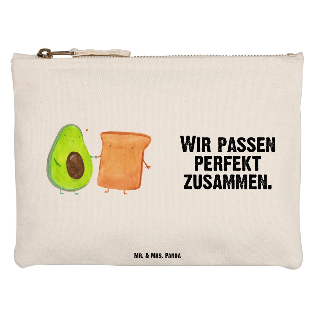 Schminktasche Avocado + Toast Schminktasche, Kosmetiktasche, Kosmetikbeutel, Stiftemäppchen, Etui, Federmappe, Makeup, XXL, Schminketui, Kosmetiketui, Schlamperetui, Avocado, Veggie, Vegan, Gesund, Toast, Toastbrot, Liebespaar, Pärchen, Freund, Freundin, Verlobt, Verlobungsparty, Hochzeit, Hochzeitsgeschenk, Jahrestag, Jahrestagsgeschenk