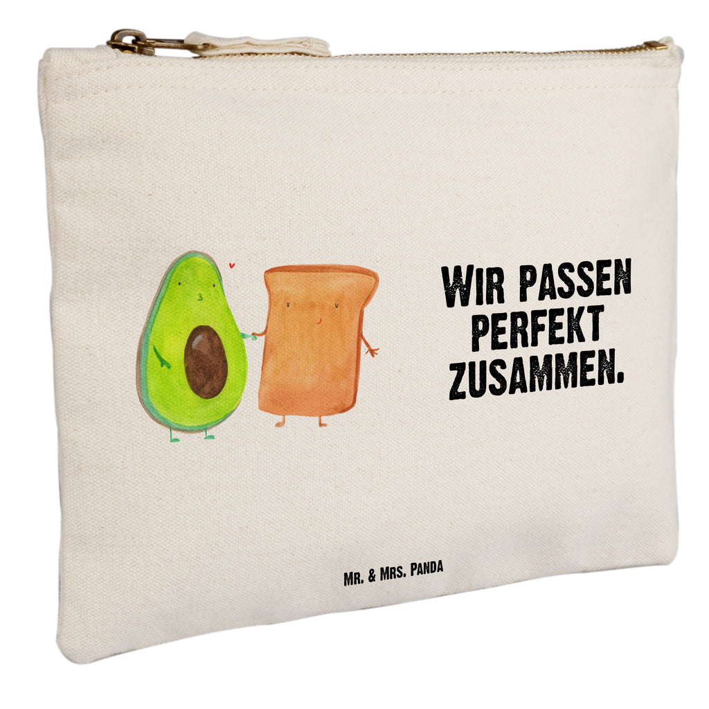 Schminktasche Avocado + Toast Schminktasche, Kosmetiktasche, Kosmetikbeutel, Stiftemäppchen, Etui, Federmappe, Makeup, XXL, Schminketui, Kosmetiketui, Schlamperetui, Avocado, Veggie, Vegan, Gesund, Toast, Toastbrot, Liebespaar, Pärchen, Freund, Freundin, Verlobt, Verlobungsparty, Hochzeit, Hochzeitsgeschenk, Jahrestag, Jahrestagsgeschenk