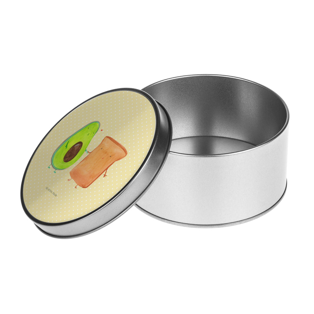 Blechdose rund Avocado + Toast Metalldose, Keksdose, Dose, Vorratsdose, Geschenkbox, Avocado, Veggie, Vegan, Gesund, Toast, Toastbrot, Liebespaar, Pärchen, Freund, Freundin, Verlobt, Verlobungsparty, Hochzeit, Hochzeitsgeschenk, Jahrestag, Jahrestagsgeschenk