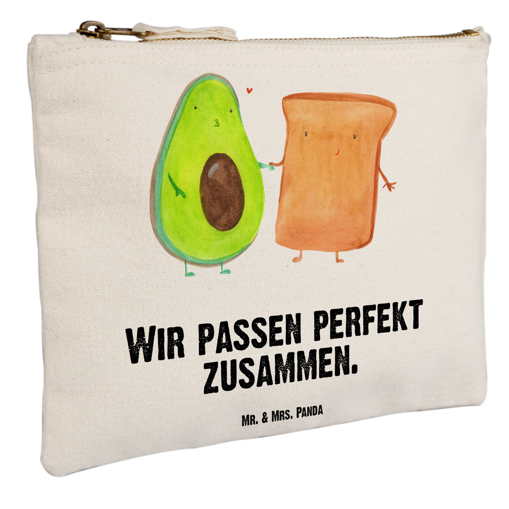 Schminktasche Avocado + Toast Schminktasche, Kosmetiktasche, Kosmetikbeutel, Stiftemäppchen, Etui, Federmappe, Makeup, XXL, Schminketui, Kosmetiketui, Schlamperetui, Avocado, Veggie, Vegan, Gesund, Toast, Toastbrot, Liebespaar, Pärchen, Freund, Freundin, Verlobt, Verlobungsparty, Hochzeit, Hochzeitsgeschenk, Jahrestag, Jahrestagsgeschenk