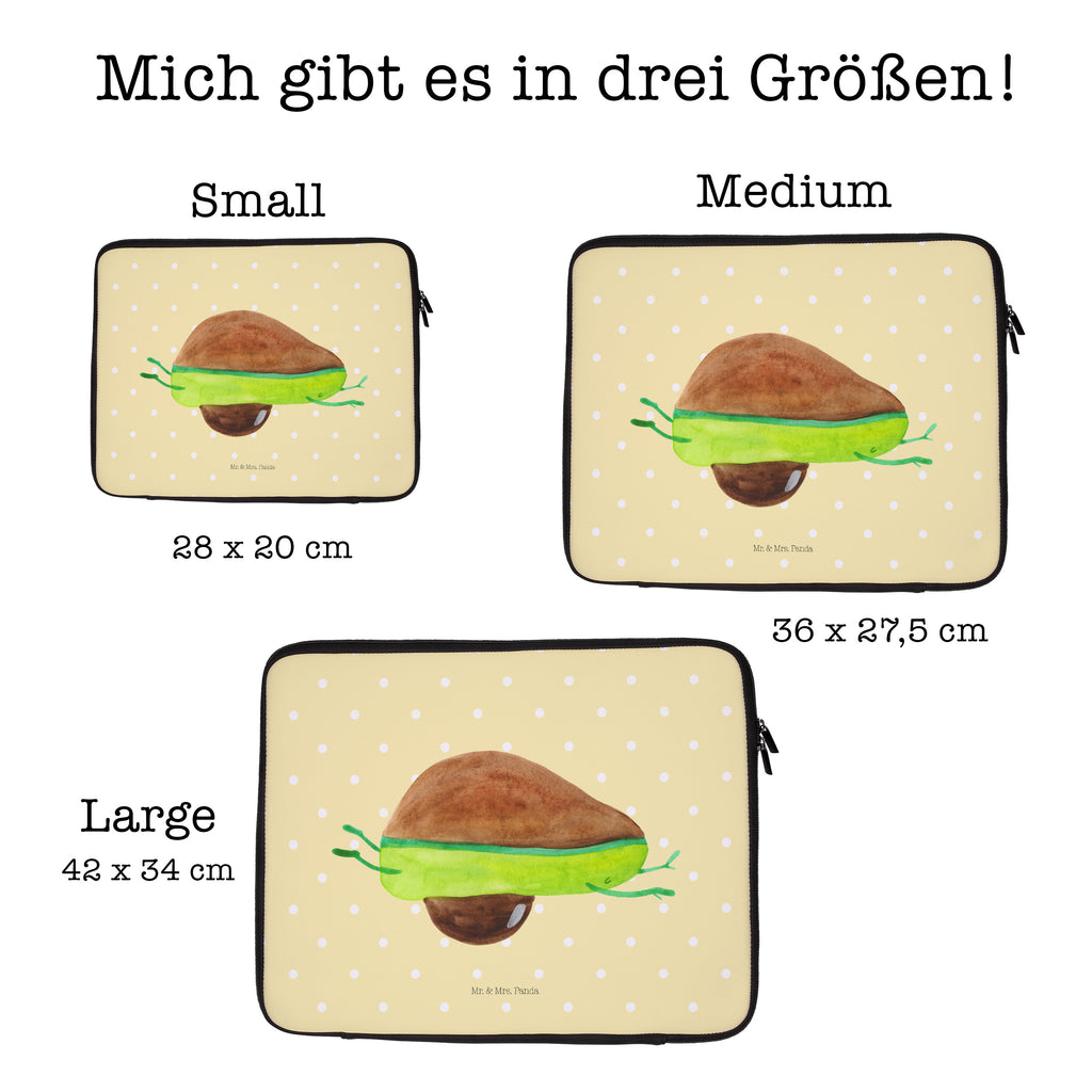 20 x 28 Notebook Tasche  Avocado Yoga Notebook Tasche, Laptop, Computertasche, Tasche, Avocado, Veggie, Vegan, Gesund, Avocado Yoga Vegan