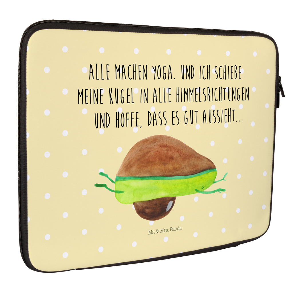 20 x 28 Notebook Tasche  Avocado Yoga Notebook Tasche, Laptop, Computertasche, Tasche, Avocado, Veggie, Vegan, Gesund, Avocado Yoga Vegan