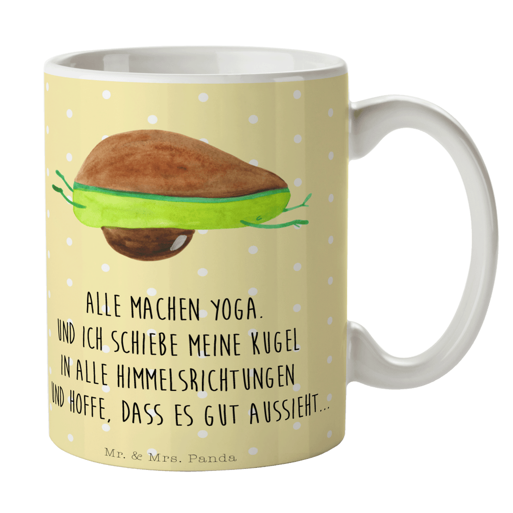 Tasse Avocado Yoga Avocado Yoga Vegan Becher, Kaffeetasse, Kaffeebecher, Tee, Frühstück, Büro  Avocado, Veggie, Vegan, Gesund