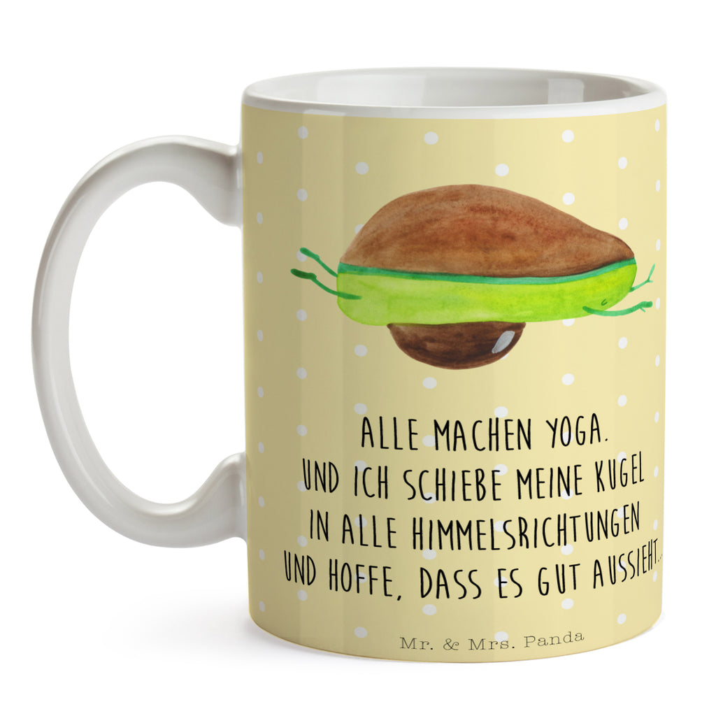 Tasse Avocado Yoga Avocado Yoga Vegan Becher, Kaffeetasse, Kaffeebecher, Tee, Frühstück, Büro  Avocado, Veggie, Vegan, Gesund