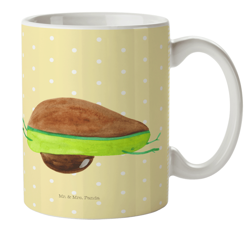 Kindertasse Avocado Yoga Kunststoff Tasse, Kindergarten, Tasse, Trinkbecher, Camping Becher, Kaffeetasse, Kunststoffbecher, Kindergartenbecher, Outdoorgeschirr, Kunststoffgeschirr, Reisebecher, Reisetasse, Kinderbecher, Avocado, Veggie, Vegan, Gesund, Avocado Yoga Vegan