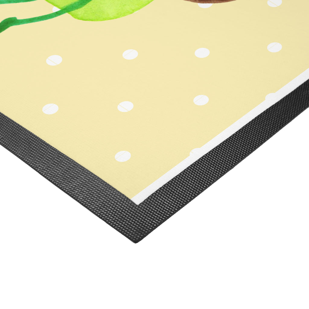 Fußmatte Avocado Yoga Avocado Yoga Vegan Türvorleger, Schmutzmatte, Fußabtreter, Matte, Schmutzfänger, Fußabstreifer, Schmutzfangmatte, Türmatte, Motivfußmatte,  Haustürmatte, Vorleger  Avocado, Veggie, Vegan, Gesund