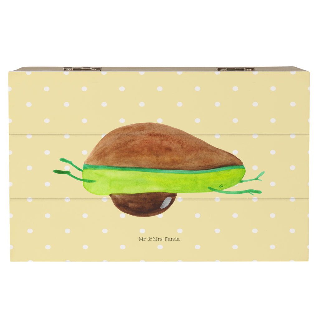 Holzkiste Avocado Yoga Holzkiste, Kiste, Schatzkiste, Truhe, Schatulle, XXL, Erinnerungsbox, Erinnerungskiste, Dekokiste, Aufbewahrungsbox, Avocado, Veggie, Vegan, Gesund, Avocado Yoga Vegan