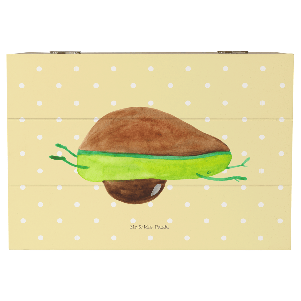 Holzkiste Avocado Yoga Holzkiste, Kiste, Schatzkiste, Truhe, Schatulle, XXL, Erinnerungsbox, Erinnerungskiste, Dekokiste, Aufbewahrungsbox, Avocado, Veggie, Vegan, Gesund, Avocado Yoga Vegan