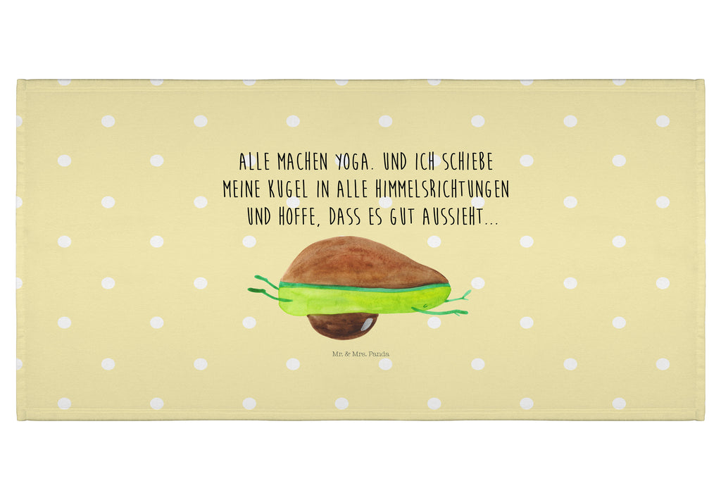 50 x 100 Handtuch Avocado Yoga Handtuch, Badehandtuch, Badezimmer, Handtücher, groß, Kinder, Baby, Avocado, Veggie, Vegan, Gesund, Avocado Yoga Vegan