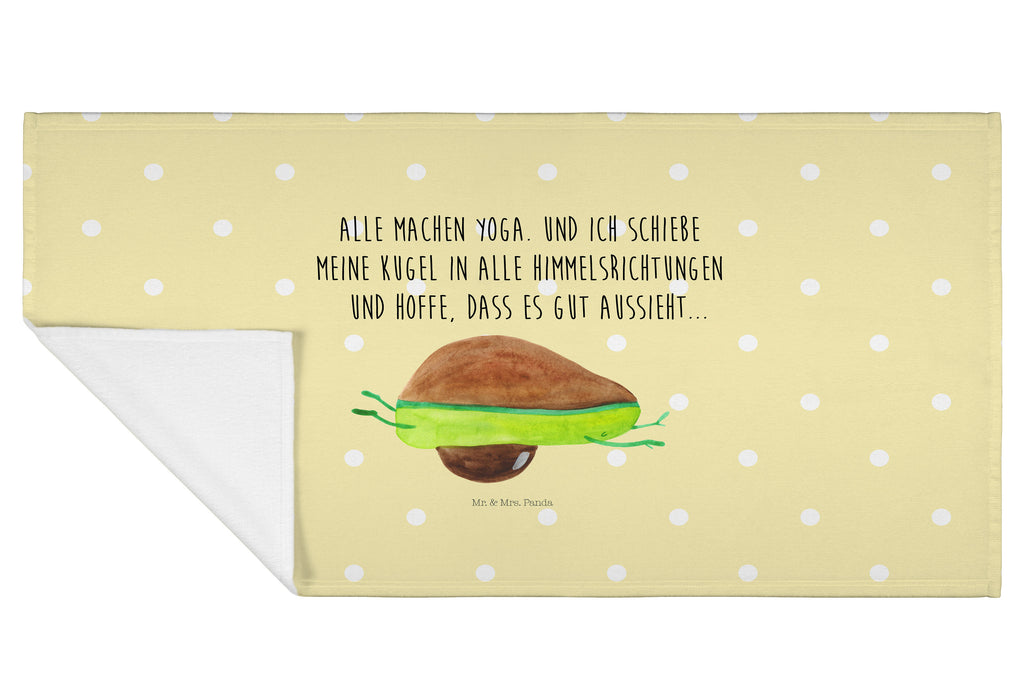 50 x 100 Handtuch Avocado Yoga Handtuch, Badehandtuch, Badezimmer, Handtücher, groß, Kinder, Baby, Avocado, Veggie, Vegan, Gesund, Avocado Yoga Vegan
