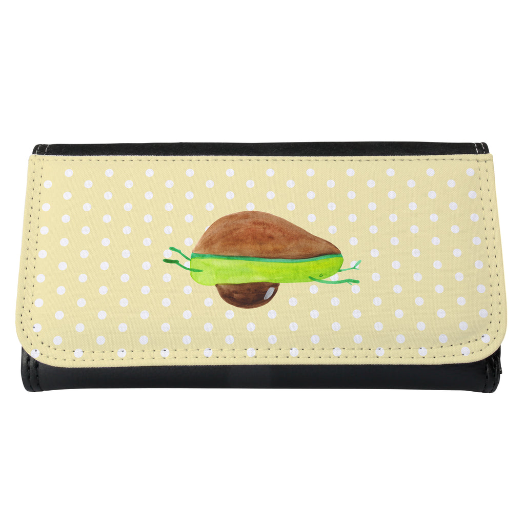 Damen Portemonnaie Avocado Yoga Portemonnaie, Portemonee, Geldbörse, Damen, Groß, XXL, Geldbeutel, Portemonnaies, Avocado, Veggie, Vegan, Gesund, Avocado Yoga Vegan