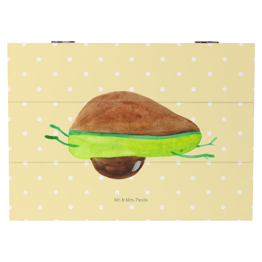 Holzkiste Avocado Yoga Holzkiste, Kiste, Schatzkiste, Truhe, Schatulle, XXL, Erinnerungsbox, Erinnerungskiste, Dekokiste, Aufbewahrungsbox, Avocado, Veggie, Vegan, Gesund, Avocado Yoga Vegan