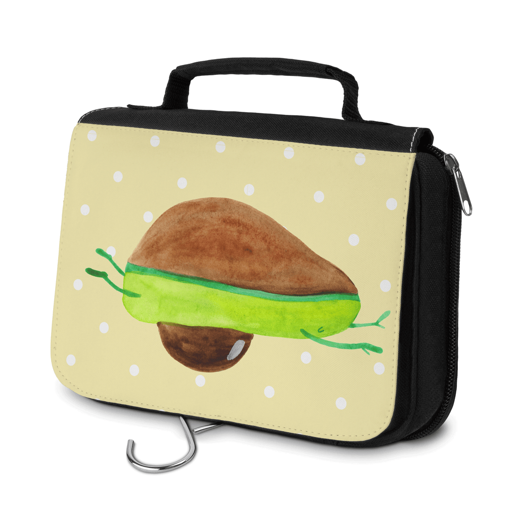 Kulturbeutel Avocado Yoga Kulturbeutel, Zum Aufhängen, Waschtasche, Kosmetiktasche, Damen, Herren, Aufbewahrungstasche, Schminktasche, Kosmetikbeutel, Organizer, Kulturtasche, Schminkutensil, Avocado, Veggie, Vegan, Gesund, Avocado Yoga Vegan