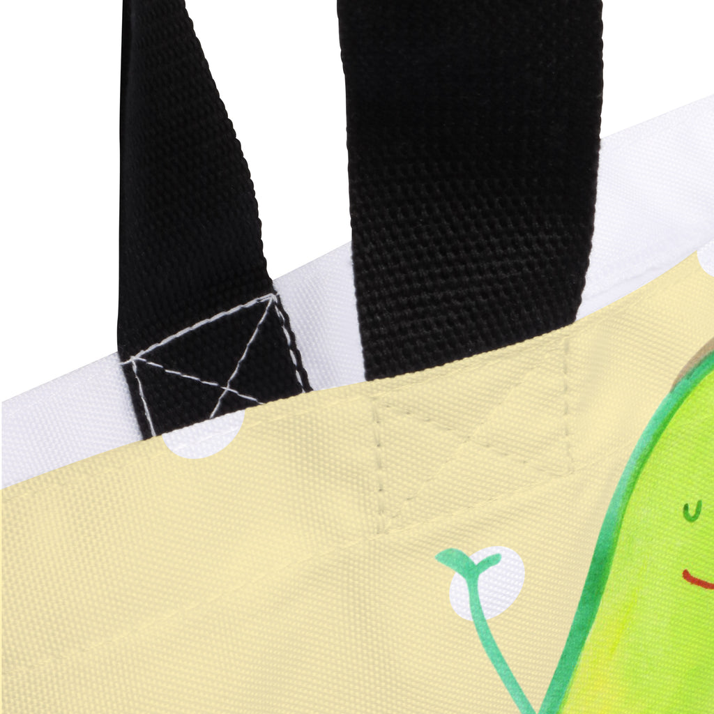 Shopper Avocado Happy Beutel, Einkaufstasche, Tasche, Strandtasche, Einkaufsbeutel, Shopper, Schultasche, Freizeittasche, Tragebeutel, Schulbeutel, Alltagstasche, Avocado, Veggie, Vegan, Gesund, Chaos