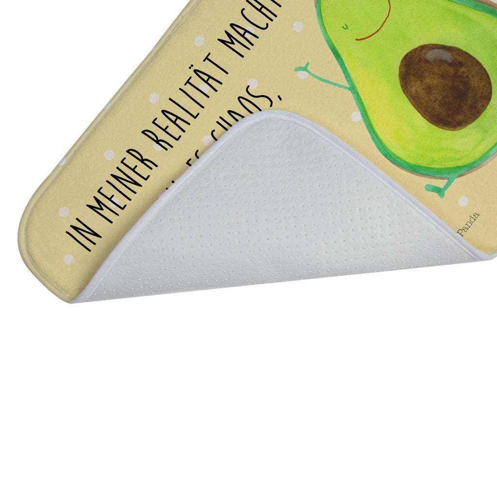 Badvorleger Avocado Happy Badematte, Badteppich, Duschvorleger, Badezimmerteppich, Badezimmermatte, Badvorleger, Duschmatte, Duschteppich, Avocado, Veggie, Vegan, Gesund, Chaos