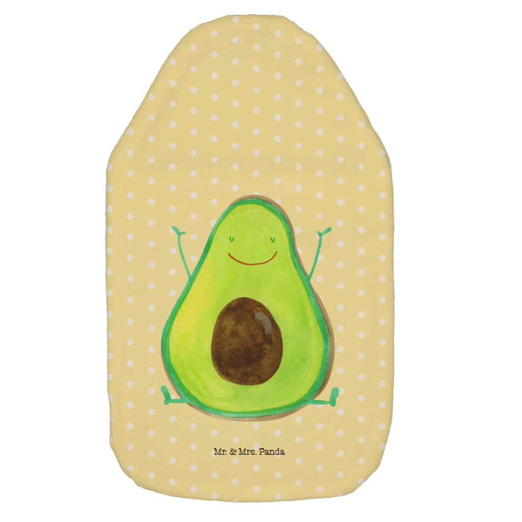 Wärmflasche Avocado Happy Wärmekissen, Kinderwärmflasche, Körnerkissen, Wärmflaschenbezug, Wärmflasche mit Bezug, Avocado, Veggie, Vegan, Gesund, Chaos