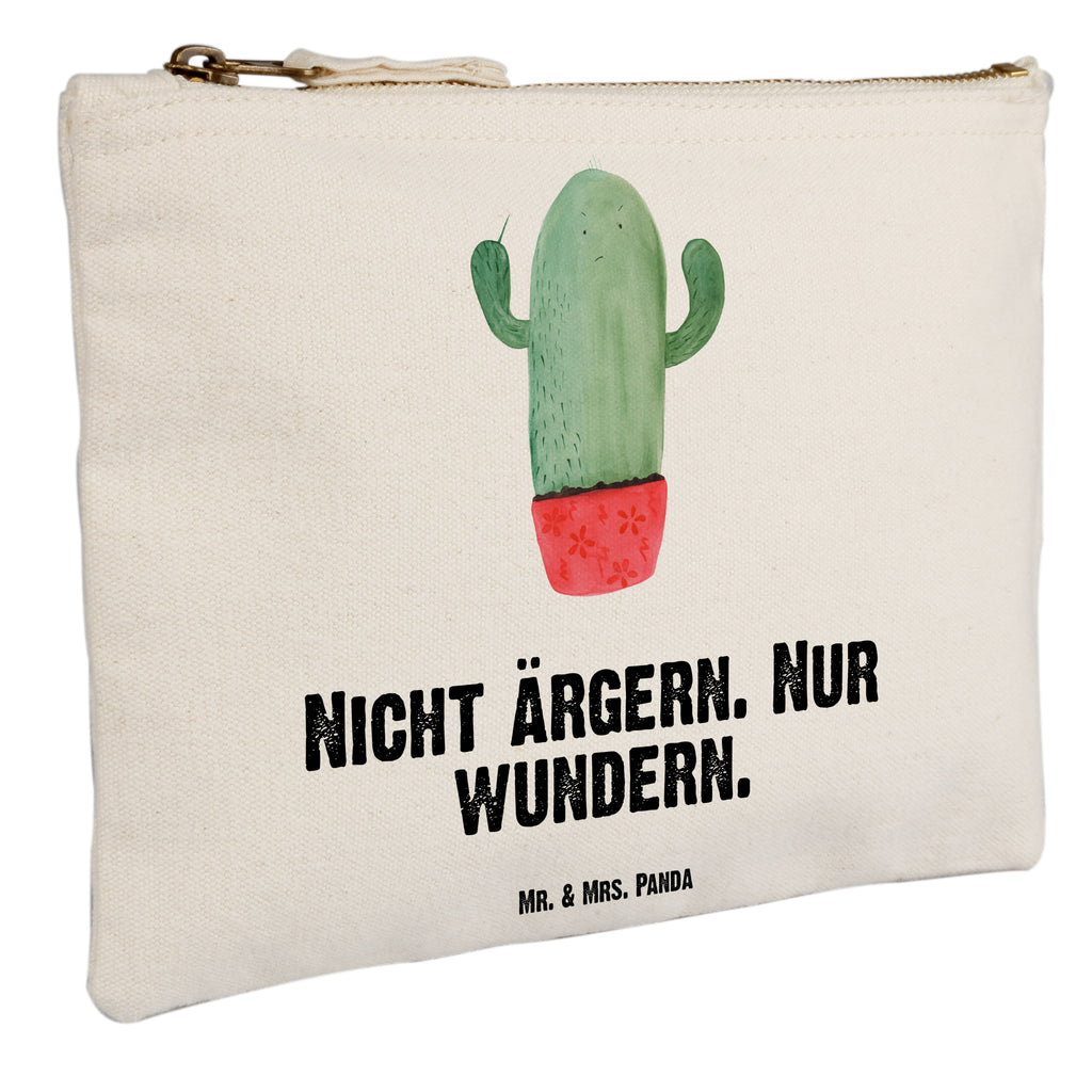 Schminktasche Kaktus wütend Schminktasche, Kosmetiktasche, Kosmetikbeutel, Stiftemäppchen, Etui, Federmappe, Makeup, XXL, Schminketui, Kosmetiketui, Schlamperetui, Kaktus, Kakteen, ärgern, Büro, Schule, Büroalltag, Chefin, Kollege, Kollegin, wütend