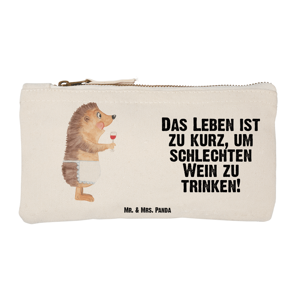 Schminktasche Igel mit Wein Schminktasche, Kosmetiktasche, Kosmetikbeutel, Stiftemäppchen, Etui, Federmappe, Makeup, XXL, Schminketui, Kosmetiketui, Schlamperetui, Tiermotive, Gute Laune, lustige Sprüche, Tiere, Wein Spruch, Igel, Geschenk Weintrinker, Geschenk Weinliebhaber, Wein Deko, Weinglas, Rotwein, Weißwein, Wein trinken