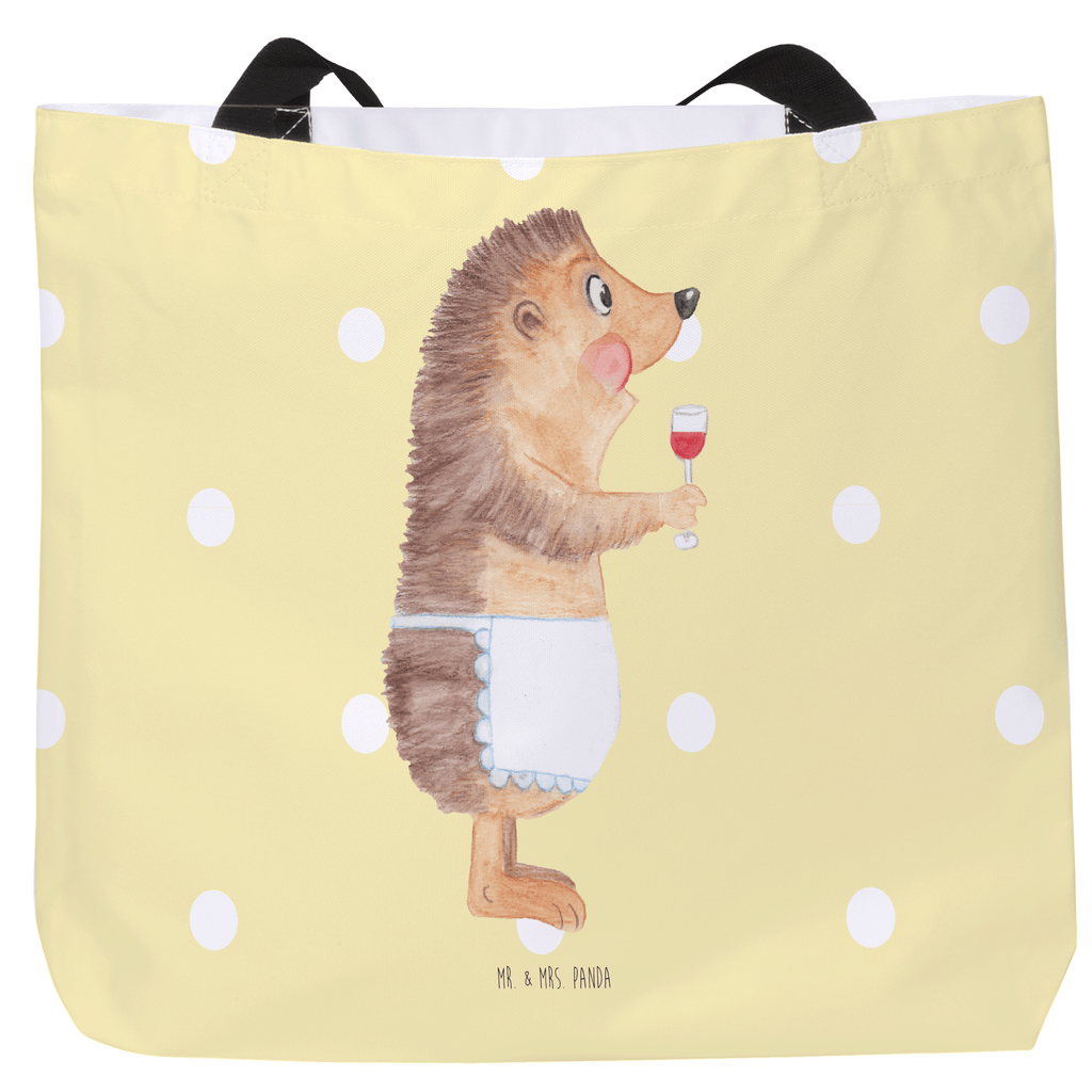 Shopper Igel mit Wein Beutel, Einkaufstasche, Tasche, Strandtasche, Einkaufsbeutel, Shopper, Schultasche, Freizeittasche, Tragebeutel, Schulbeutel, Alltagstasche, Tiermotive, Gute Laune, lustige Sprüche, Tiere, Wein Spruch, Igel, Geschenk Weintrinker, Geschenk Weinliebhaber, Wein Deko, Weinglas, Rotwein, Weißwein, Wein trinken