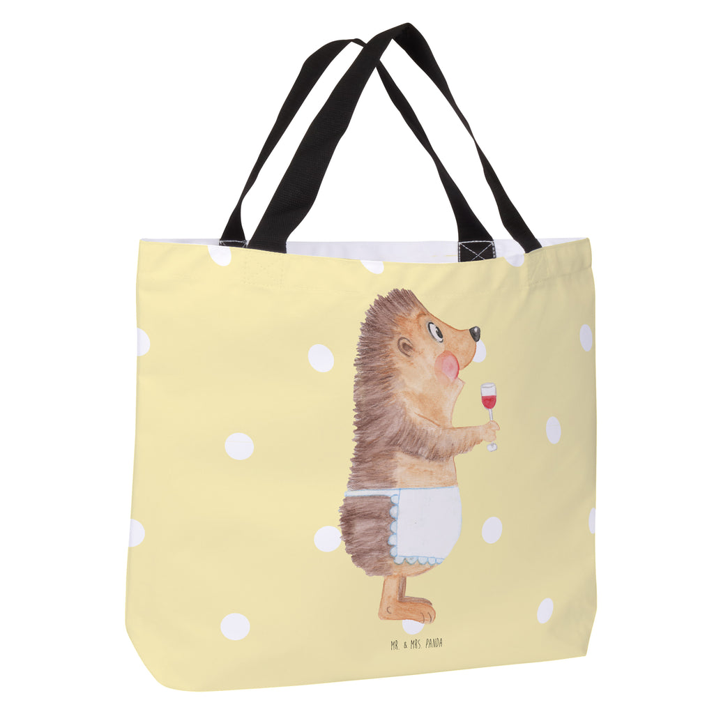 Shopper Igel mit Wein Beutel, Einkaufstasche, Tasche, Strandtasche, Einkaufsbeutel, Shopper, Schultasche, Freizeittasche, Tragebeutel, Schulbeutel, Alltagstasche, Tiermotive, Gute Laune, lustige Sprüche, Tiere, Wein Spruch, Igel, Geschenk Weintrinker, Geschenk Weinliebhaber, Wein Deko, Weinglas, Rotwein, Weißwein, Wein trinken