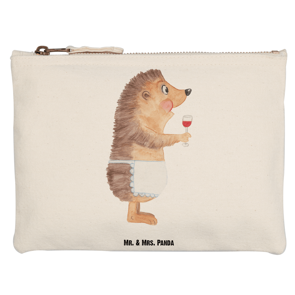 Schminktasche Igel mit Wein Schminktasche, Kosmetiktasche, Kosmetikbeutel, Stiftemäppchen, Etui, Federmappe, Makeup, XXL, Schminketui, Kosmetiketui, Schlamperetui, Tiermotive, Gute Laune, lustige Sprüche, Tiere, Wein Spruch, Igel, Geschenk Weintrinker, Geschenk Weinliebhaber, Wein Deko, Weinglas, Rotwein, Weißwein, Wein trinken