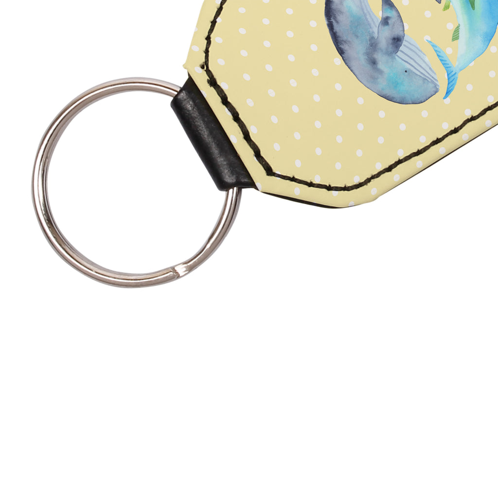 Rechteckig Schlüsselanhänger Walfisch & Thunfisch Schlüsselanhänger, Anhänger, Taschenanhänger, Glücksbringer, Schutzengel, Tiermotive, Gute Laune, lustige Sprüche, Tiere, Wal, Wahl, Tunfisch, Wortwitz lustig, Spruch lustig, Flachwitz, Witz, Spruch des Tages, Flachwitz Geschenk