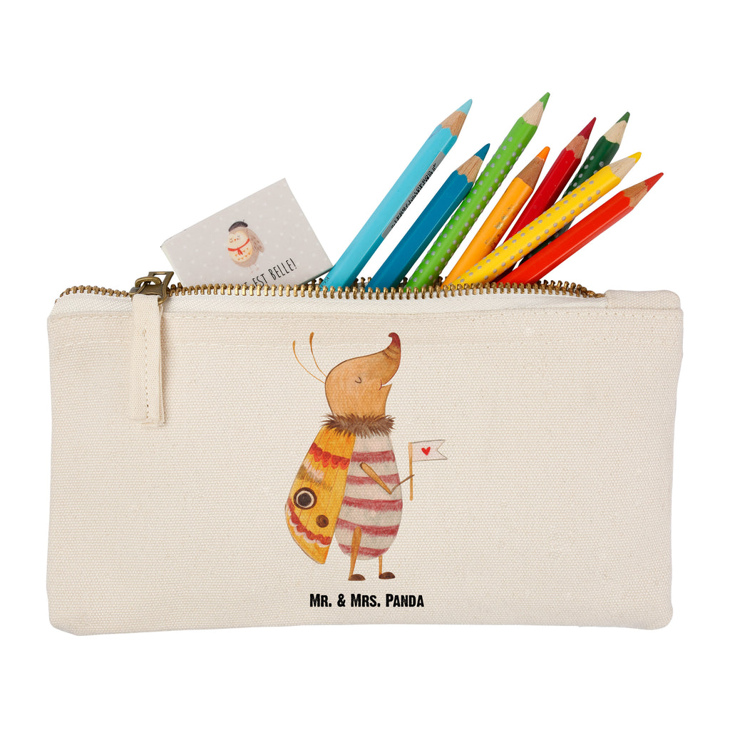 Schminktasche Nachtfalter mit Fähnchen Schminktasche, Kosmetiktasche, Kosmetikbeutel, Stiftemäppchen, Etui, Federmappe, Makeup, XXL, Schminketui, Kosmetiketui, Schlamperetui, Tiermotive, Gute Laune, lustige Sprüche, Tiere, Nachtfalter, Käfer, Spruch lustig, Spruch witzig, süß, niedlich, Küche Deko, Was kostet die Welt