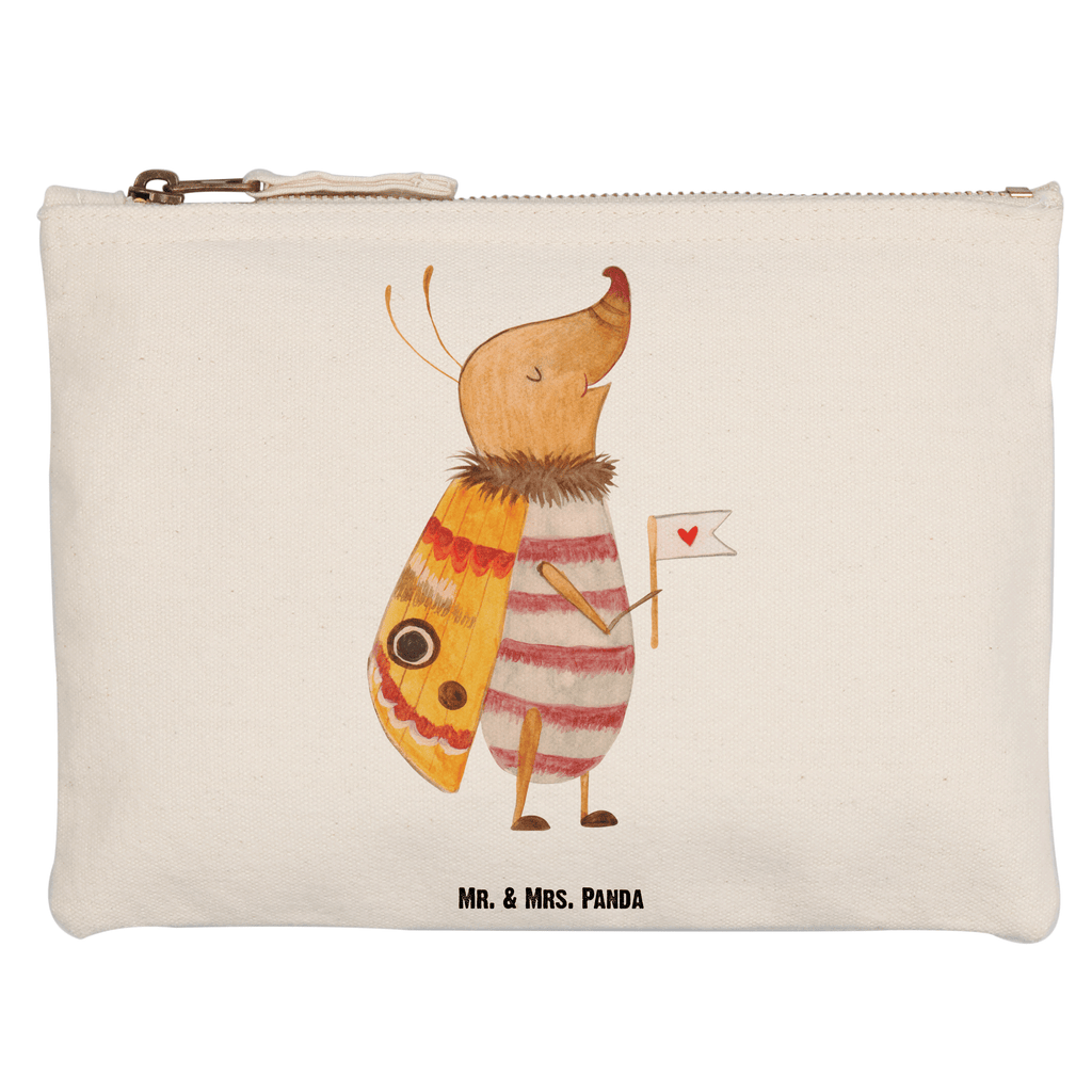 Schminktasche Nachtfalter mit Fähnchen Schminktasche, Kosmetiktasche, Kosmetikbeutel, Stiftemäppchen, Etui, Federmappe, Makeup, XXL, Schminketui, Kosmetiketui, Schlamperetui, Tiermotive, Gute Laune, lustige Sprüche, Tiere, Nachtfalter, Käfer, Spruch lustig, Spruch witzig, süß, niedlich, Küche Deko, Was kostet die Welt