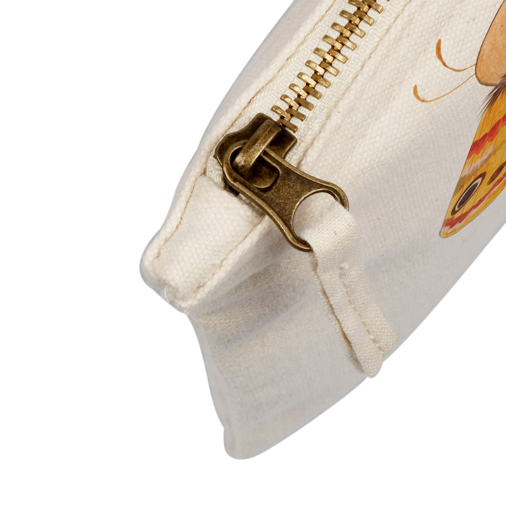 Schminktasche Nachtfalter mit Fähnchen Schminktasche, Kosmetiktasche, Kosmetikbeutel, Stiftemäppchen, Etui, Federmappe, Makeup, XXL, Schminketui, Kosmetiketui, Schlamperetui, Tiermotive, Gute Laune, lustige Sprüche, Tiere, Nachtfalter, Käfer, Spruch lustig, Spruch witzig, süß, niedlich, Küche Deko, Was kostet die Welt