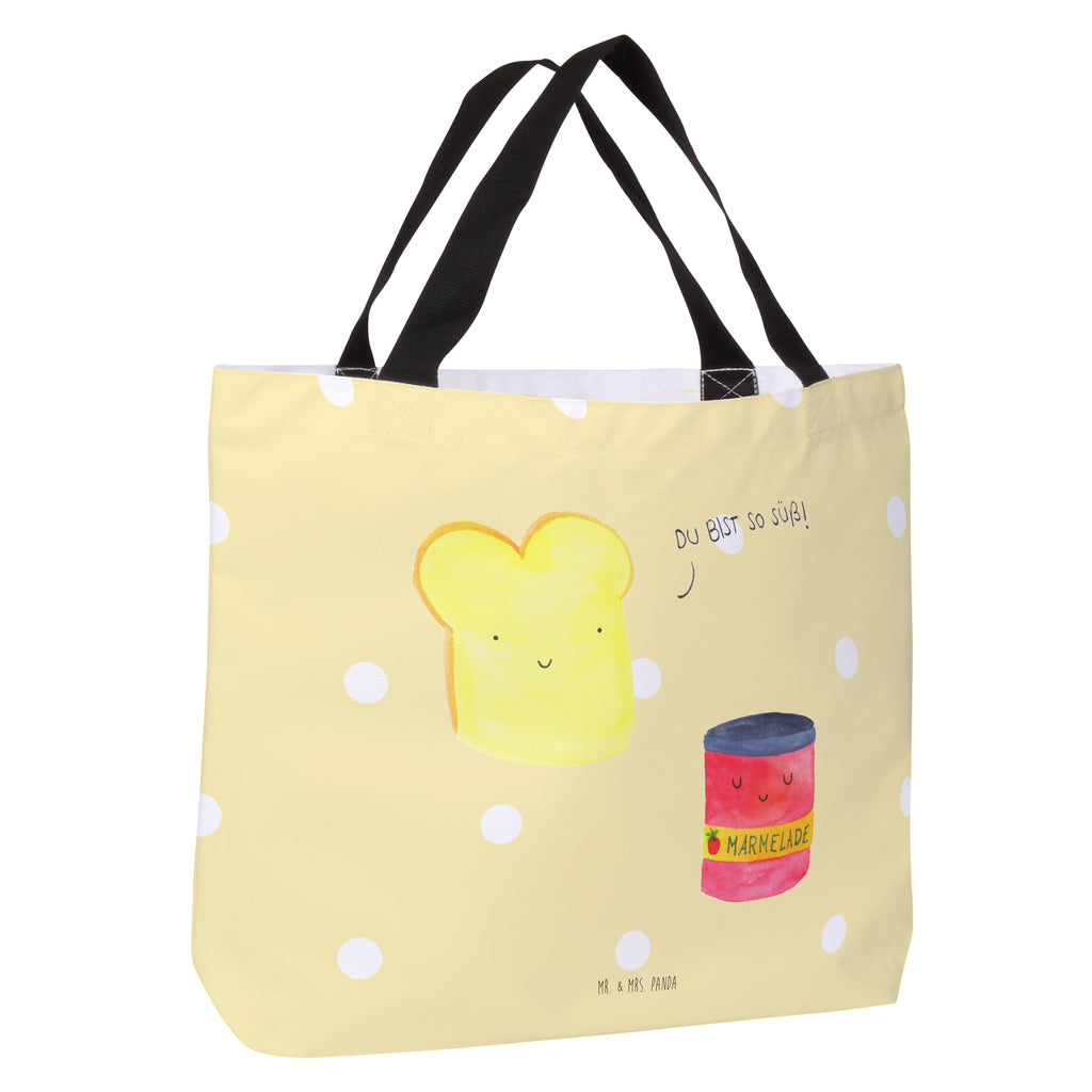 Shopper Toast & Marmelade Beutel, Einkaufstasche, Tasche, Strandtasche, Einkaufsbeutel, Shopper, Schultasche, Freizeittasche, Tragebeutel, Schulbeutel, Alltagstasche, Tiermotive, Gute Laune, lustige Sprüche, Tiere, Toast, Marmelade, Dreamteam, süße Postkarte, süß, Küche Deko, Küche Spruch, Frühstück Einladung, Brot, Toastbrot