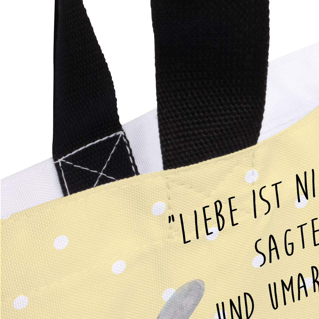 Shopper Liebe ist nie ohne Schmerz Beutel, Einkaufstasche, Tasche, Strandtasche, Einkaufsbeutel, Shopper, Schultasche, Freizeittasche, Tragebeutel, Schulbeutel, Alltagstasche, Tiermotive, Gute Laune, lustige Sprüche, Tiere, Igel und Hase, Igel, Hase, Liebe Spruch, Liebeskummer Geschenk, Herzschmerz, Trösten, Trennungsschmerz, Spruch romantisch