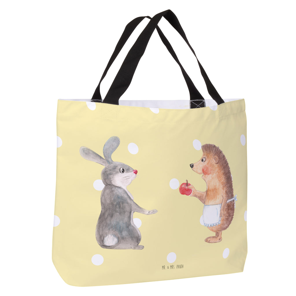 Shopper Liebe ist nie ohne Schmerz Beutel, Einkaufstasche, Tasche, Strandtasche, Einkaufsbeutel, Shopper, Schultasche, Freizeittasche, Tragebeutel, Schulbeutel, Alltagstasche, Tiermotive, Gute Laune, lustige Sprüche, Tiere, Igel und Hase, Igel, Hase, Liebe Spruch, Liebeskummer Geschenk, Herzschmerz, Trösten, Trennungsschmerz, Spruch romantisch