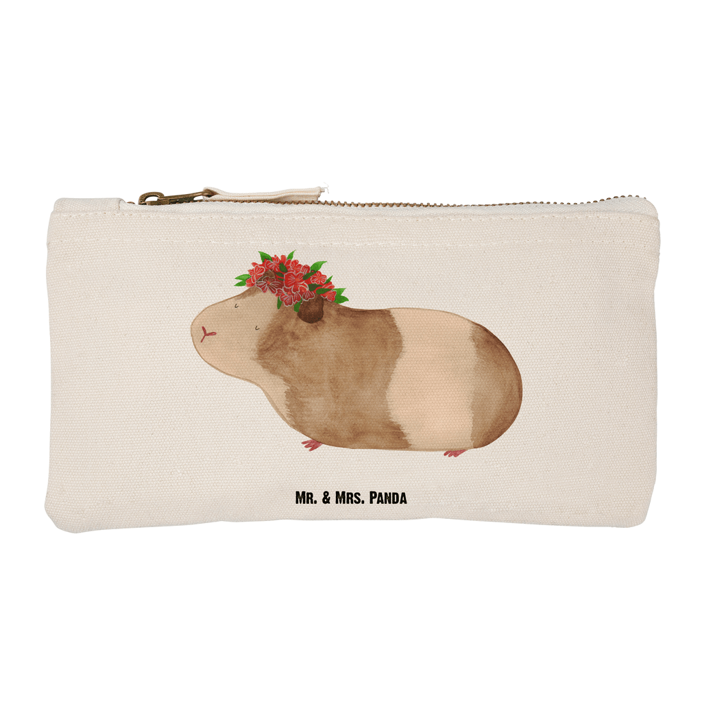 Schminktasche Meerschweinchen weise Schminktasche, Kosmetiktasche, Kosmetikbeutel, Stiftemäppchen, Etui, Federmappe, Makeup, XXL, Schminketui, Kosmetiketui, Schlamperetui, Tiermotive, Gute Laune, lustige Sprüche, Tiere, Meerschweinchen, Meerie, Meeries, Wunder, Blumenkind, Realität, Spruch, Weisheit, Motivation, Wunderland