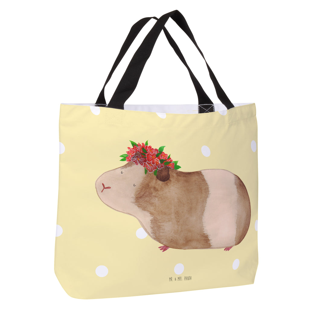 Shopper Meerschweinchen weise Beutel, Einkaufstasche, Tasche, Strandtasche, Einkaufsbeutel, Shopper, Schultasche, Freizeittasche, Tragebeutel, Schulbeutel, Alltagstasche, Tiermotive, Gute Laune, lustige Sprüche, Tiere, Meerschweinchen, Meerie, Meeries, Wunder, Blumenkind, Realität, Spruch, Weisheit, Motivation, Wunderland