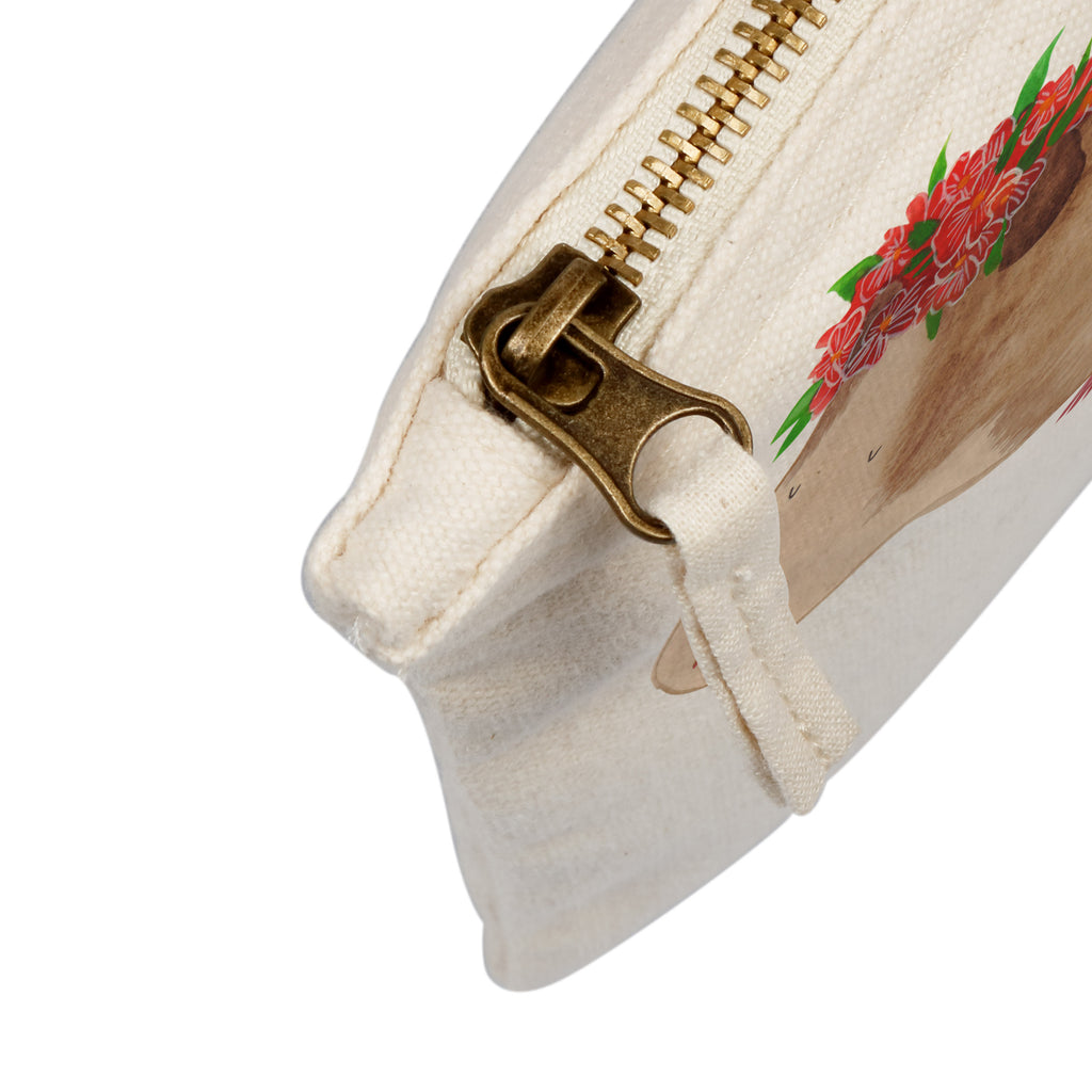 Schminktasche Meerschweinchen weise Schminktasche, Kosmetiktasche, Kosmetikbeutel, Stiftemäppchen, Etui, Federmappe, Makeup, XXL, Schminketui, Kosmetiketui, Schlamperetui, Tiermotive, Gute Laune, lustige Sprüche, Tiere, Meerschweinchen, Meerie, Meeries, Wunder, Blumenkind, Realität, Spruch, Weisheit, Motivation, Wunderland