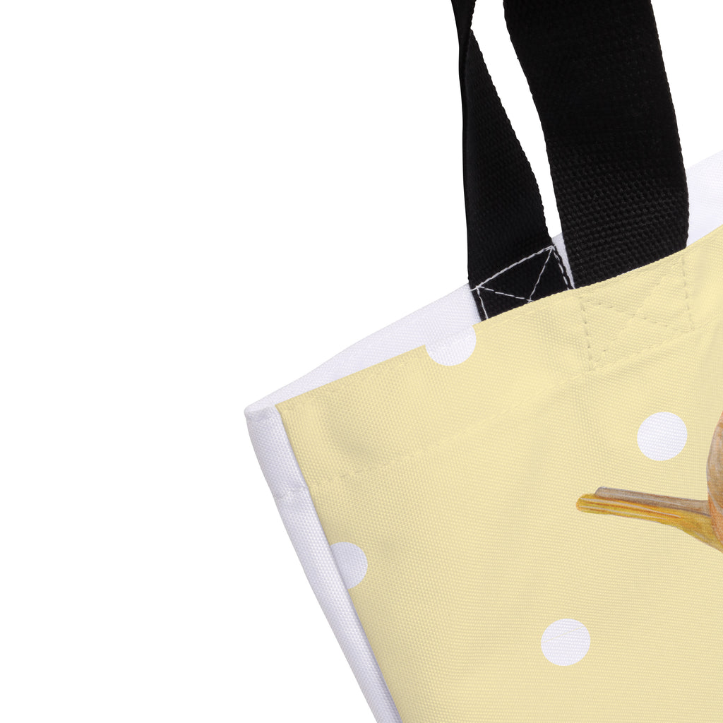 Shopper Rotkehlchen mit Federn Beutel, Einkaufstasche, Tasche, Strandtasche, Einkaufsbeutel, Shopper, Schultasche, Freizeittasche, Tragebeutel, Schulbeutel, Alltagstasche, Tiermotive, Gute Laune, lustige Sprüche, Tiere, What if i fall, Rotkehlchen, Spruch Motivation, Spruch Mut, Vogel, Motivation Sprüche, Motivationsbilder, fliegen