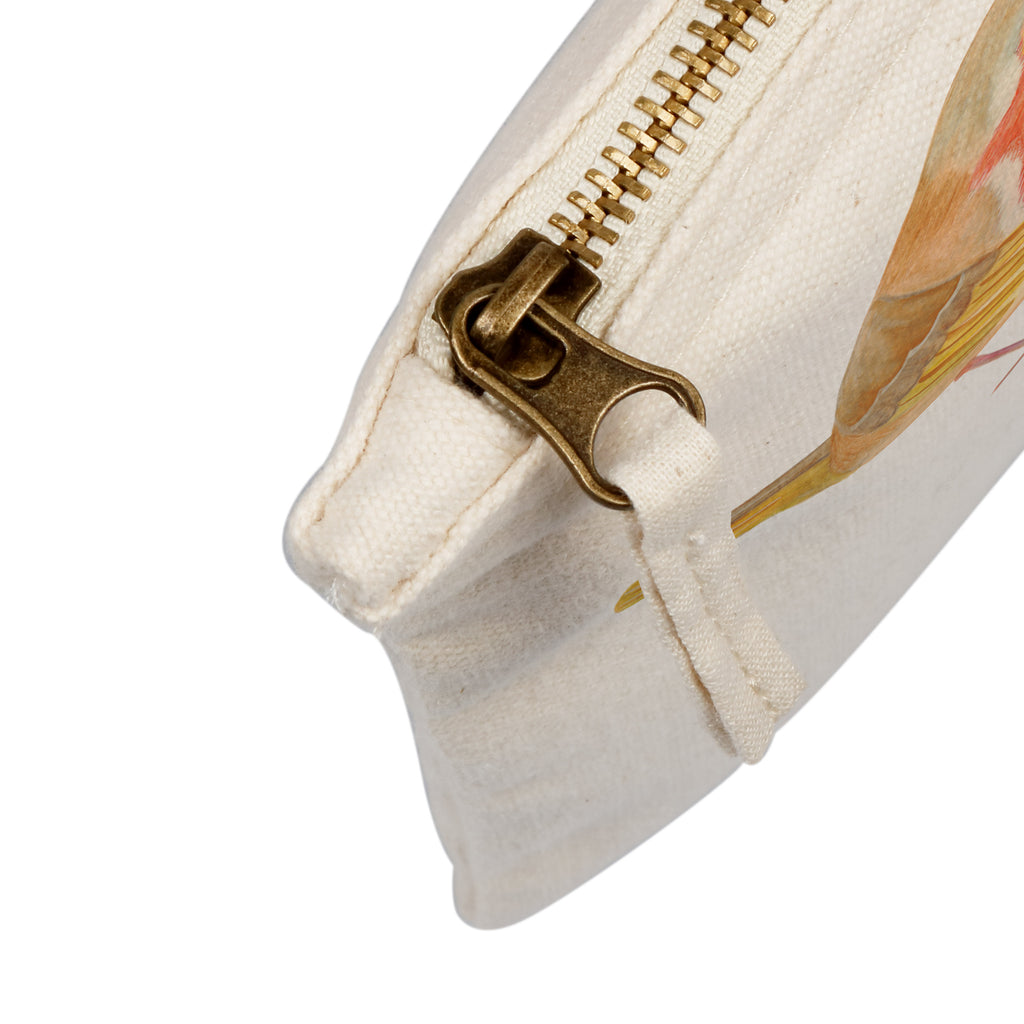 Schminktasche Rotkehlchen mit Federn Schminktasche, Kosmetiktasche, Kosmetikbeutel, Stiftemäppchen, Etui, Federmappe, Makeup, XXL, Schminketui, Kosmetiketui, Schlamperetui, Tiermotive, Gute Laune, lustige Sprüche, Tiere, What if i fall, Rotkehlchen, Spruch Motivation, Spruch Mut, Vogel, Motivation Sprüche, Motivationsbilder, fliegen