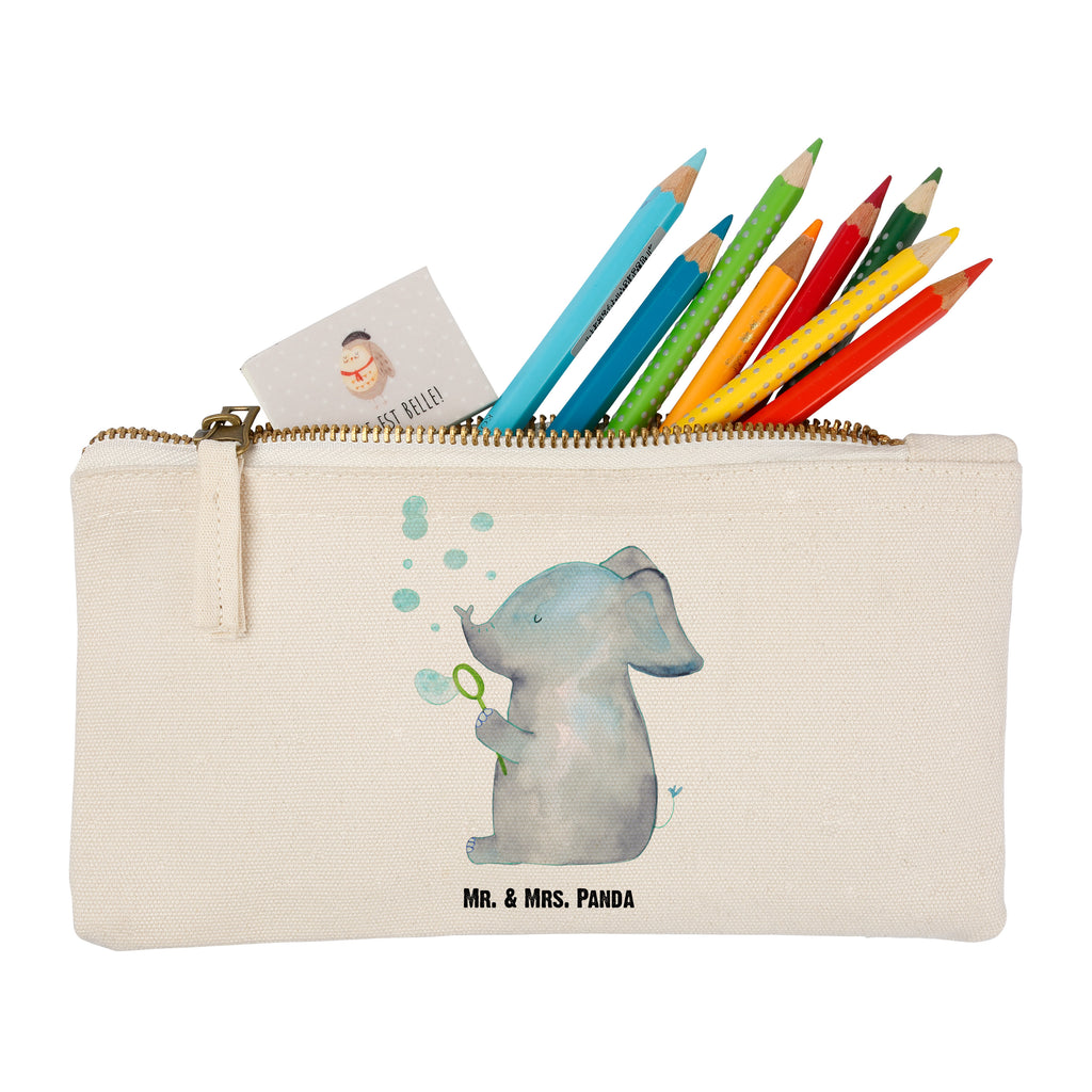Schminktasche Elefant Seifenblasen Schminktasche, Kosmetiktasche, Kosmetikbeutel, Stiftemäppchen, Etui, Federmappe, Makeup, XXL, Schminketui, Kosmetiketui, Schlamperetui, Tiermotive, Gute Laune, lustige Sprüche, Tiere, Elefant, Elefanten, Dickhäter, Rüsseltier, Seifenblasen, Liebe, Heimat, Gefühl. Daheim, Liebesbeweis, Liebesspruch