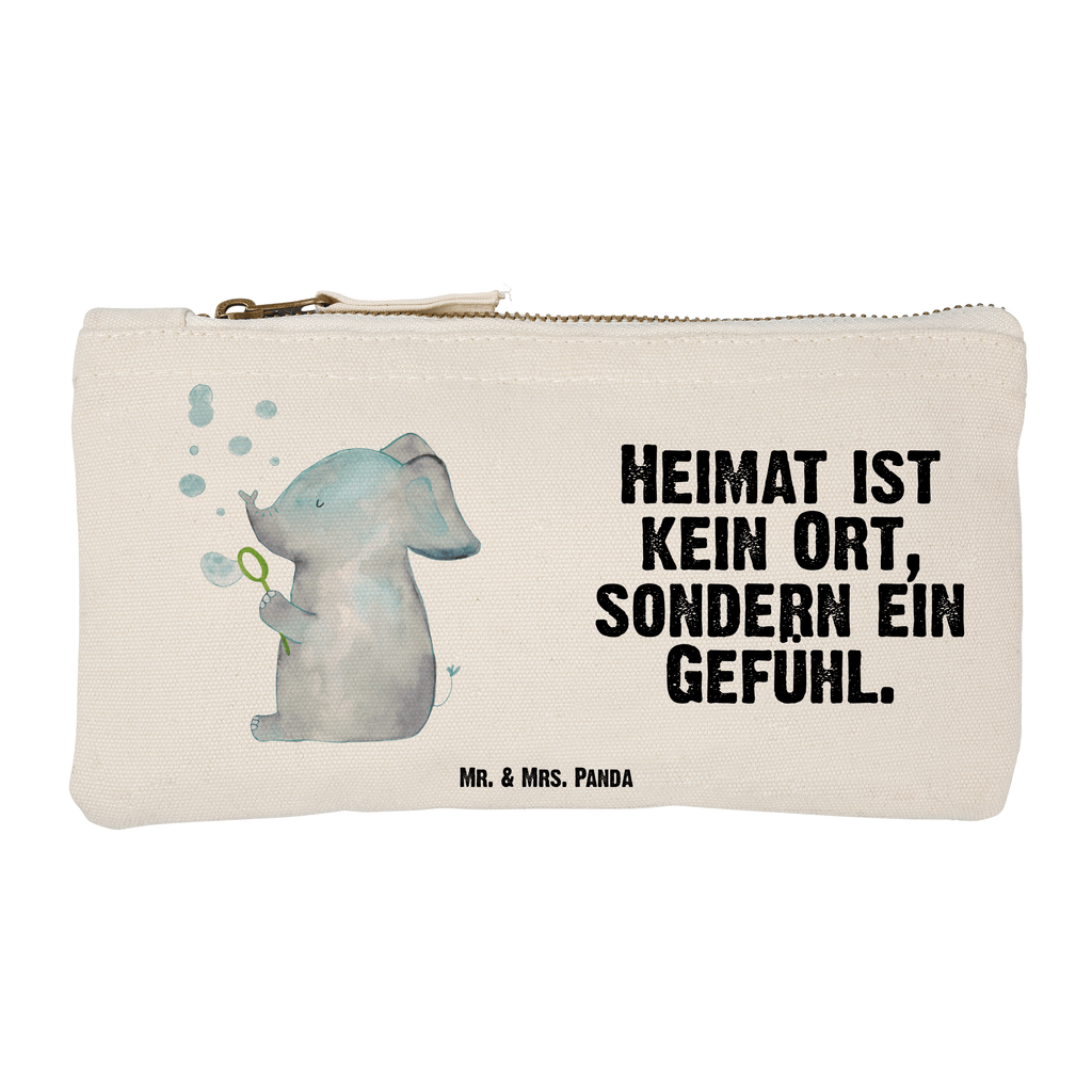 Schminktasche Elefant Seifenblasen Schminktasche, Kosmetiktasche, Kosmetikbeutel, Stiftemäppchen, Etui, Federmappe, Makeup, XXL, Schminketui, Kosmetiketui, Schlamperetui, Tiermotive, Gute Laune, lustige Sprüche, Tiere, Elefant, Elefanten, Dickhäter, Rüsseltier, Seifenblasen, Liebe, Heimat, Gefühl. Daheim, Liebesbeweis, Liebesspruch