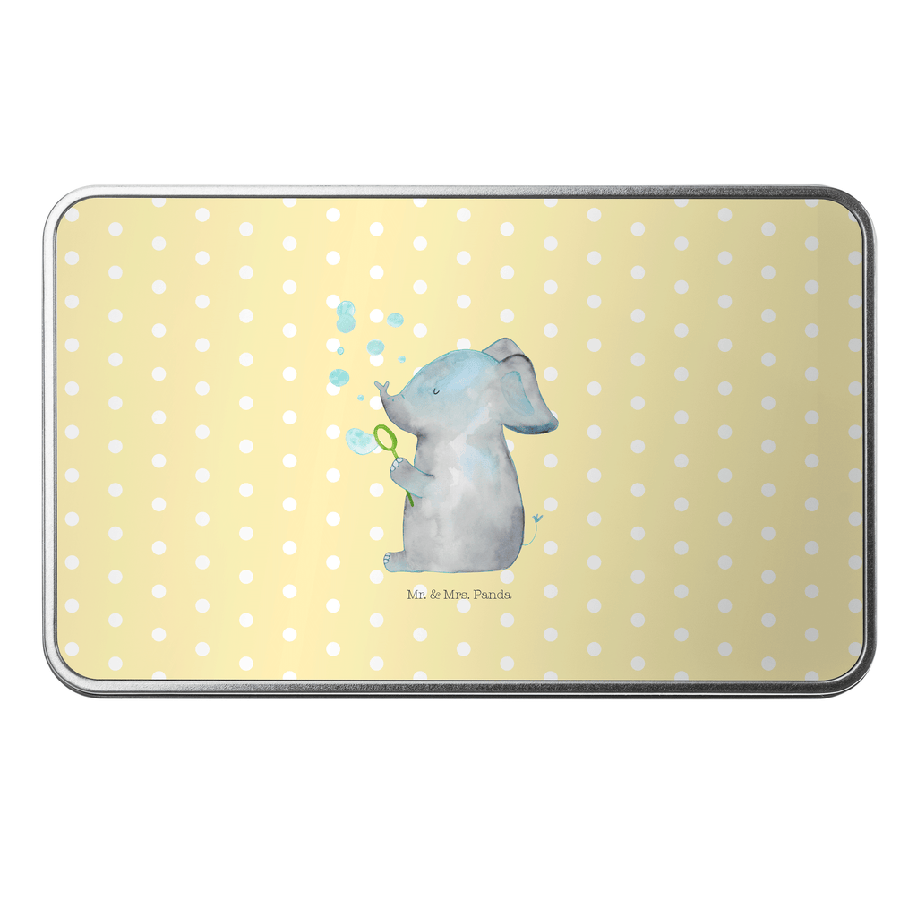 Metalldose rechteckig Elefant Seifenblasen Blechdose, Metalldose, Blechbox, Container, Keksdose, Vorratsdose, Vorratsbox, Döschen, Versperbox, Vesperdose, Aufbewahrungsdose, Aufbewahrungsbox, Aluminiumdose, Dose, Tiermotive, Gute Laune, lustige Sprüche, Tiere, Elefant, Elefanten, Dickhäter, Rüsseltier, Seifenblasen, Liebe, Heimat, Gefühl. Daheim, Liebesbeweis, Liebesspruch