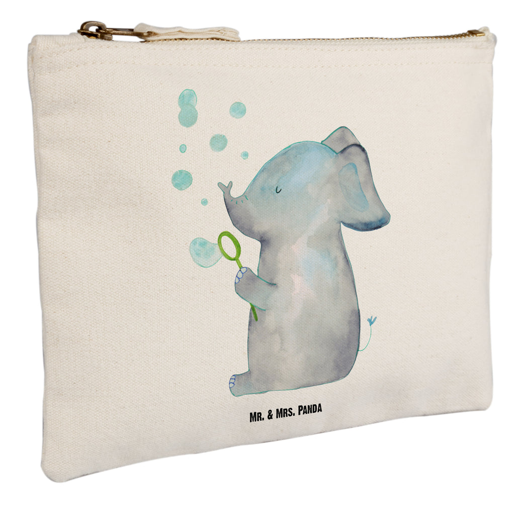 Schminktasche Elefant Seifenblasen Schminktasche, Kosmetiktasche, Kosmetikbeutel, Stiftemäppchen, Etui, Federmappe, Makeup, XXL, Schminketui, Kosmetiketui, Schlamperetui, Tiermotive, Gute Laune, lustige Sprüche, Tiere, Elefant, Elefanten, Dickhäter, Rüsseltier, Seifenblasen, Liebe, Heimat, Gefühl. Daheim, Liebesbeweis, Liebesspruch